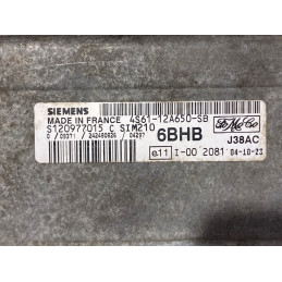 ECU MOTOR SIEMENS SIM210 S120977015C FORD 4S61-12A650-SB 6BHB