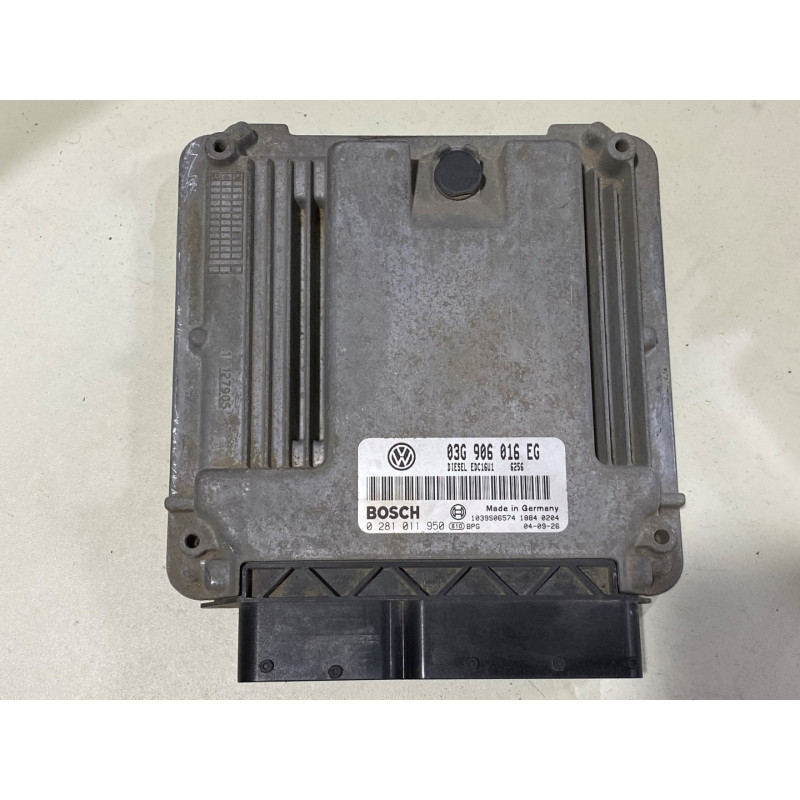 ENGINE ECU BOSCH EDC16U1-5.41 0281011950 VAG 03G906016EG ENGINE ECU BOSCH EDC16U1-5.41 0281011950 VAG 03G906016EG