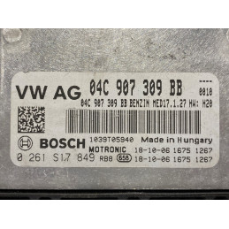 ECU MOTOR BOSCH MED17.1.27-3.21 0261S17849 VAG 04C907309BB