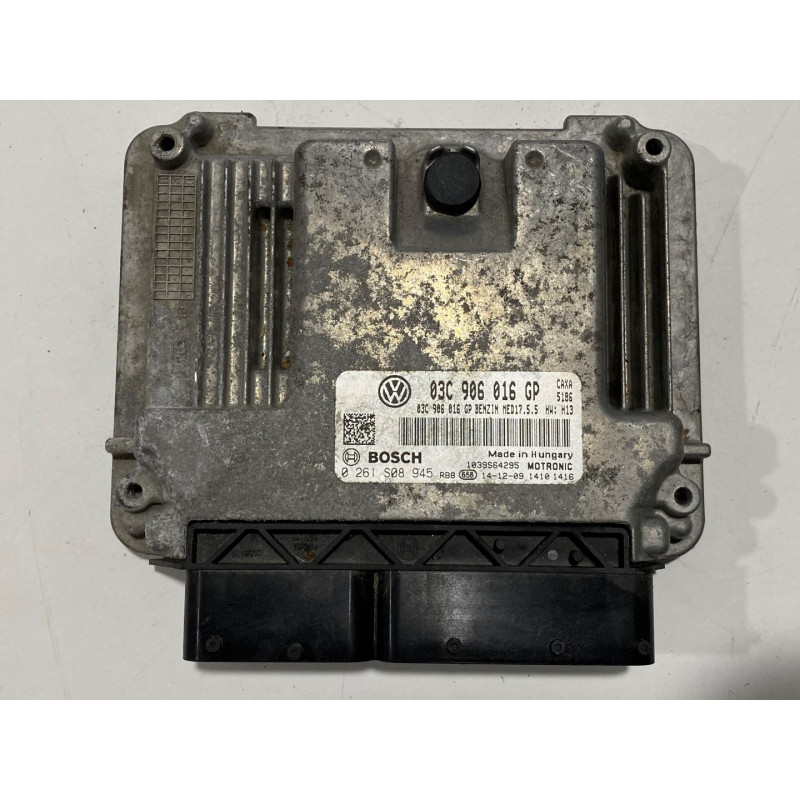 ENGINE ECU BOSCH MED17.5.5 0261S08945 VAG 03C906016GP