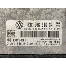 ECU MOTOR BOSCH MED17.5.5 0261S08945 VAG 03C906016GP