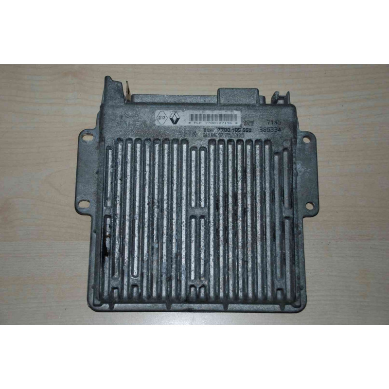 ENGINE ECU SAGEM SAFIR 21624555-1 RENAULT TWINGO 1.2i 7700107196 HOM7700105559 - WITH DISABLED IMMOBILIZER (IMMO OFF)