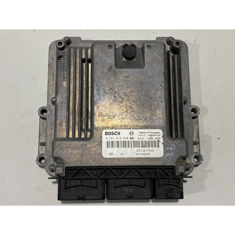 ECU MOTOR BOSCH EDC17C42-3.20 0281019840 RENAULT 237101754R 237103316R