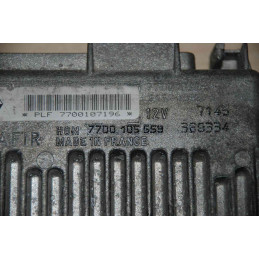 ENGINE ECU SAGEM SAFIR 21624555-1 RENAULT TWINGO 1.2i 7700107196 HOM7700105559 - WITH DISABLED IMMOBILIZER (IMMO OFF)