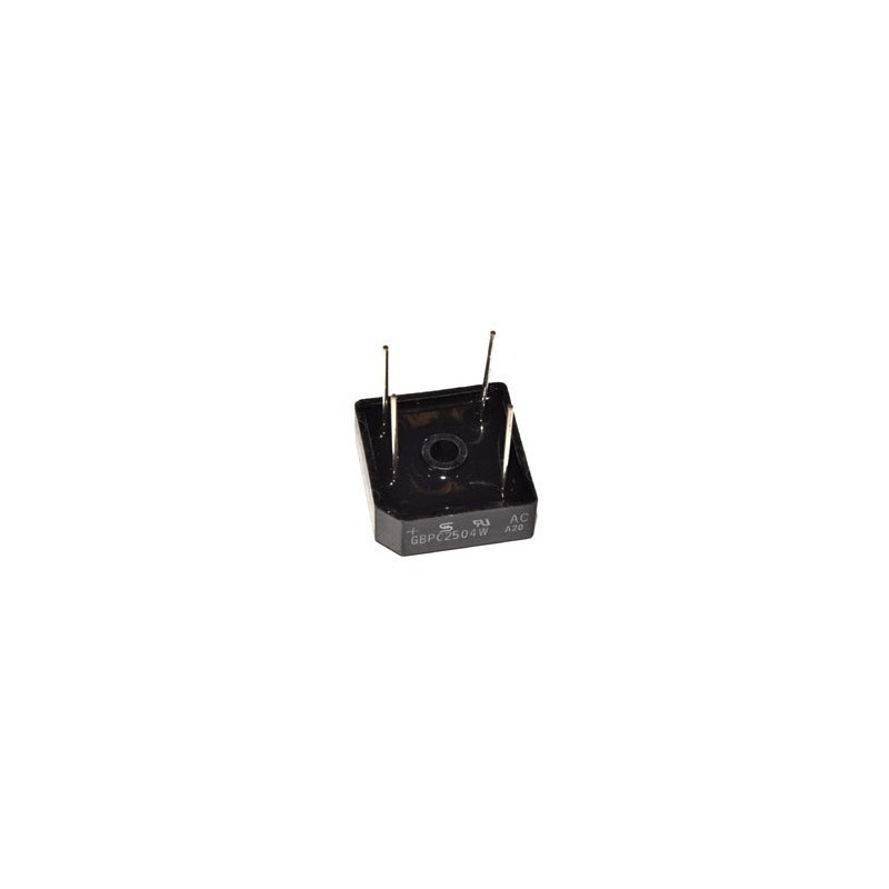 PUENTE RECTIFICADOR MONOFASICO GBPC2504W 25A 400V PUENTE RECTIFICADOR MONOFASICO GBPC2504W 25A 400V