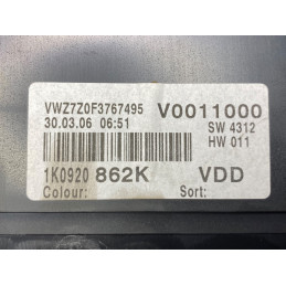 CUADRO INSTRUMENTOS SIEMENS VDO 110.080.247/069 VOLKSWAGEN GOLF V 1K0920862K