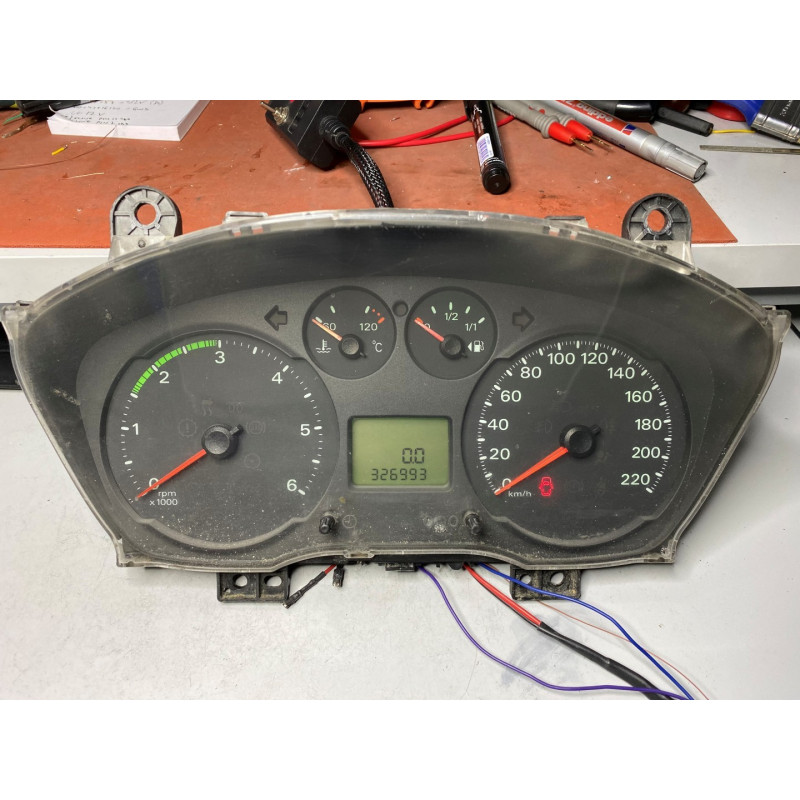 INSTRUMENT CLUSTER SAGEM 28114256-6C FORD 6C1T-10849-CG