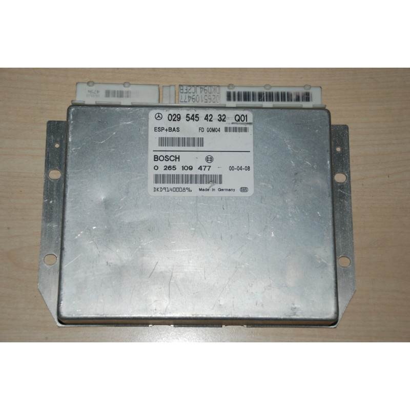ECU FRENOS BOSCH WSG ESP 5.3 0265109477 MERCEDES 0295454232 ECU FRENOS BOSCH WSG ESP 5.3 0265109477 MERCEDES 0295454232