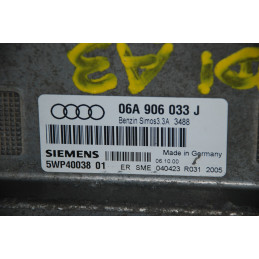 ECU MOTOR SIEMENS SIMOS 3.3A 5WP4003801 VAG 06A906033J