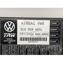 AIRBAG ECU TRW 391124 VAG 3C0909605L