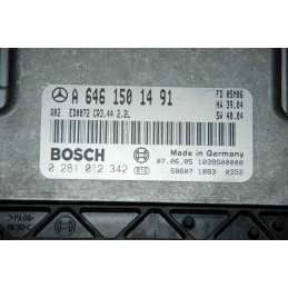 ECU MOTOR BOSCH EDC16C2-7.44 0281012342 MERCEDES A6461501491