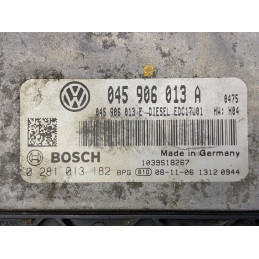 ECU MOTOR BOSCH EDC17U01-4.31 0281013182 VAG 045906013A