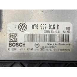 ECU MOTOR BOSCH EDC16U31-4.51 0281014050 VAG 070997016M