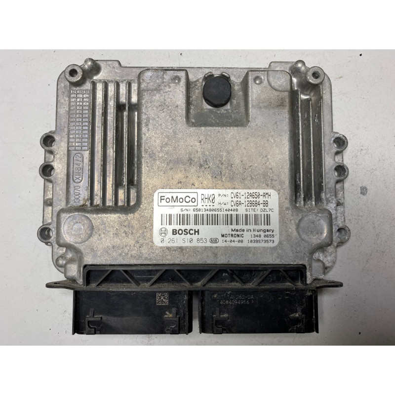 ECU MOTOR BOSCH MED17.0.1 0261S10853 FORD CV61-12A650-AMH CV6A-12A650-BB RHK0