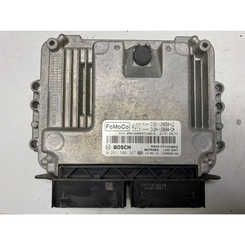 ECU MOTOR BOSCH MED17.0.1 0261S09367 FORD C1B1-12A650-LC CV2A-12A650-CA 4UTC