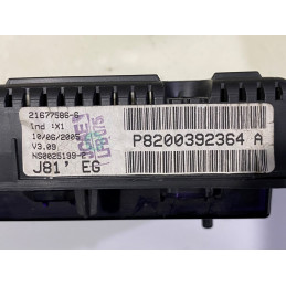 CUADRO INSTRUMENTOS SAGEM 21677586-6 RENAULT P8200392364A