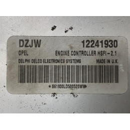 ECU MOTOR DELPHI DELCO HSFI-2.1 OPEL 12241930 DZJW