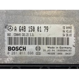 BOSCH EDC15C6 0281011484 MERCEDES A6111530591