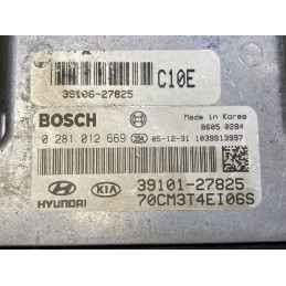 ECU MOTOR BOSCH EDC16C39-5.41 0281012669 HYUNDAI 39101-27825