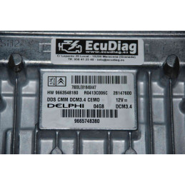 ECU MOTOR DELPHI DCM3.4 R0413C006C PSA 9663548180