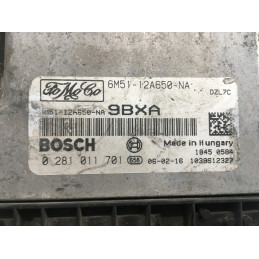 ECU MOTOR BOSCH EDC16C34-2.30 0281011701 FORD 6M51-12A650-NA 9BXA