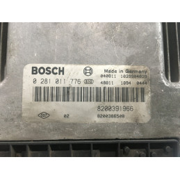 ECU MOTOR BOSCH EDC16C3-10.22 0281011776 RENAULT 8200391966 8200386508