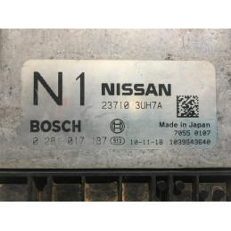 ENGINE ECU BOSCH EDC16CP33-8.10 0281017187 NISSAN 237103UH7A N1