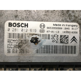 ECU MOTOR BOSCH EDC16C34-4.11 0281012619 PSA 9661032980