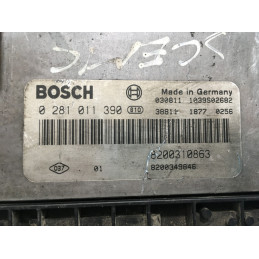 ECU MOTOR BOSCH EDC16C3-10.22 0281011390 RENAULT 8200310863 8200349846