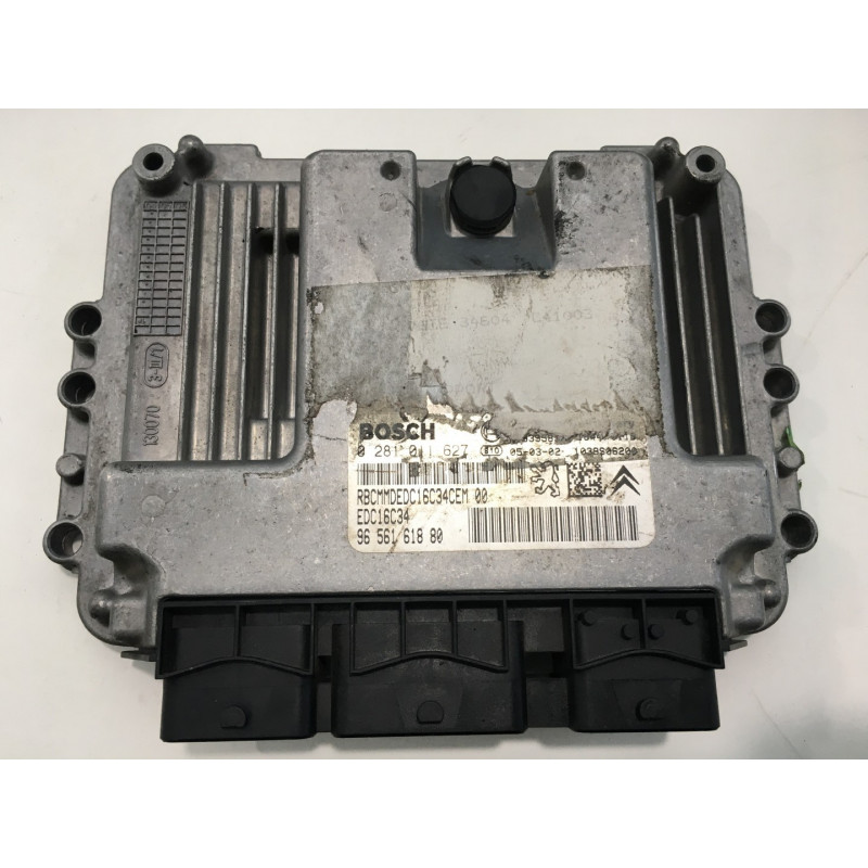 ECU MOTOR BOSCH EDC16C34-2.10 0281011627 PSA 9656161880