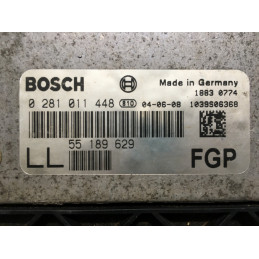 ECU MOTOR BOSCH EDC16C9 0281011448 OPEL 55189629