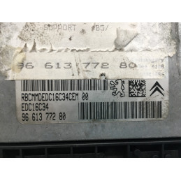 ECU MOTOR BOSCH EDC16C34-2.10 0281011863 PSA 9661377280