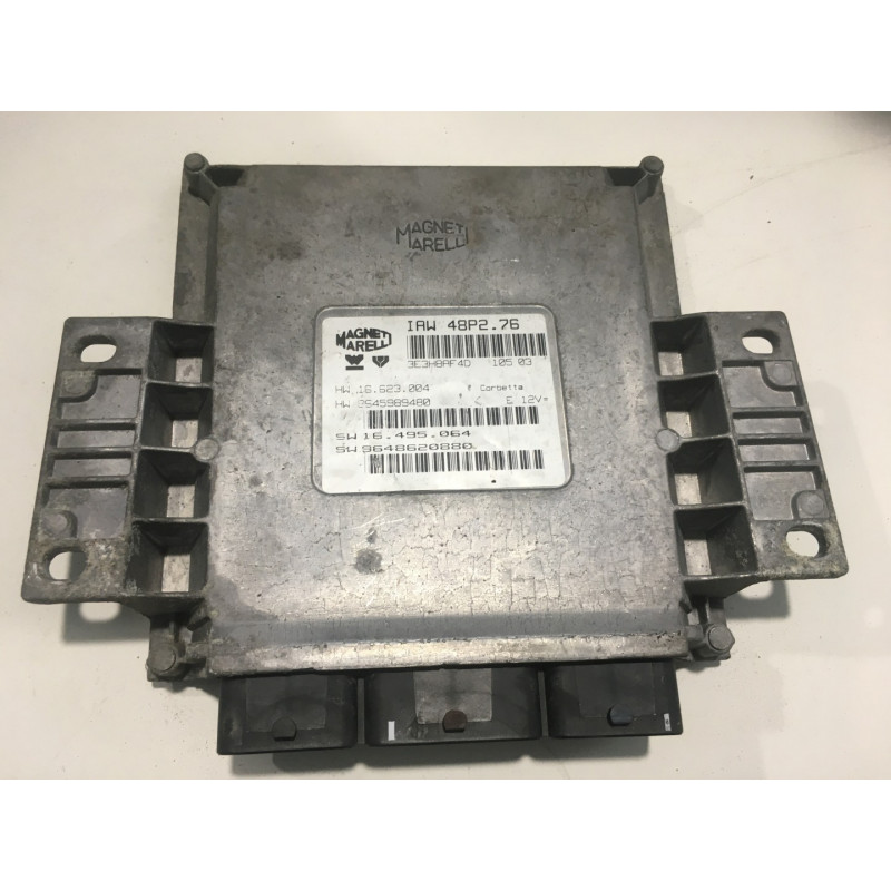 ECU MOTOR MAGNETI MARELLI IAW 48P2.72 16623004 PSA 9645989480