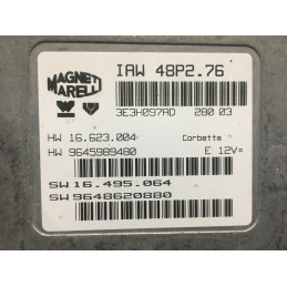 ECU MOTOR MAGNETI MARELLI IAW 48P2.76 16623004 PSA 9645989480