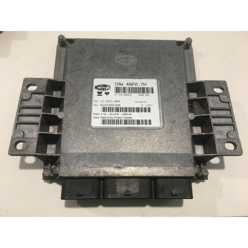 ECU MOTOR MAGNETI MARELLI IAW 48P2.7H 16623004 PSA 9645989480 9655756780 ECU MOTOR MAGNETI MARELLI IAW 48P2.7H 16623004 PSA 9645989480 9655756780