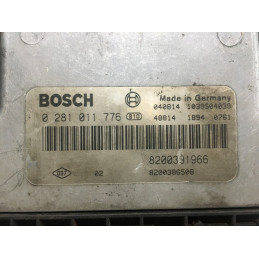 ECU MOTOR BOSCH EDC16C3-10.22 0281011776 RENAULT 8200391966 8200386508