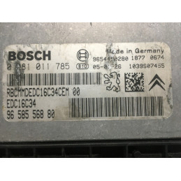 ECU MOTOR BOSCH EDC16C34-2.50 0281011785 PSA 9658556880