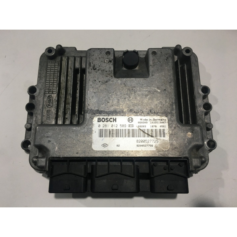 ECU MOTOR BOSCH EDC16C3-10.23 0281012589 RENAULT 8200527725 8200527756