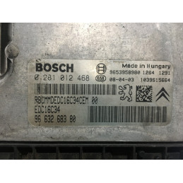 BOSCH EDC15C3 0281011101 RENAULT 8200163528