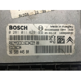 ECU MOTOR BOSCH EDC16C34-2.10 0281011629 PSA 9658944580