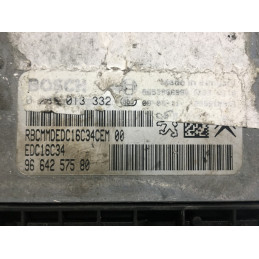 ECU MOTOR BOSCH EDC16C34-4.11 0281013332 PSA 9664257580