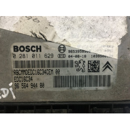 ECU MOTOR BOSCH EDC16C34-2.10 0281011629 PSA 9656494480