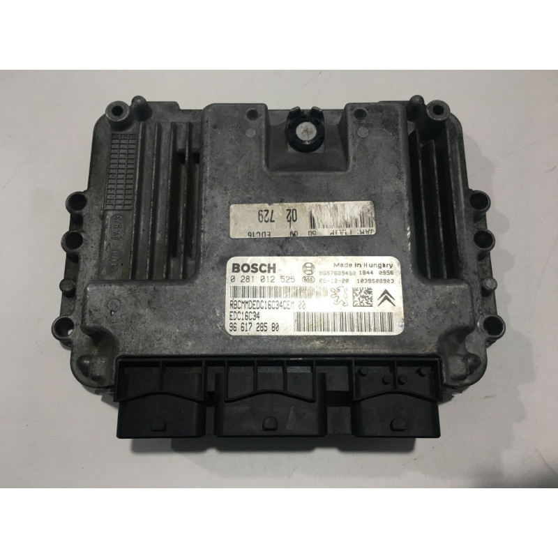 ECU MOTOR BOSCH EDC16C34-4.61 0281012525 PSA 9661728580