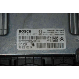 ECU MOTOR BOSCH EDC16C34 0281012987 PSA 9661971380