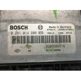 ECU MOTOR BOSCH EDC16CP33-6.1 0281014208 RENAULT 8200752059 8200666516