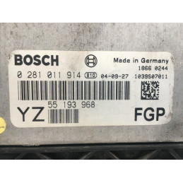 ECU MOTOR BOSCH EDC16C9-3.21 0281011914 OPEL 55193968 YZ