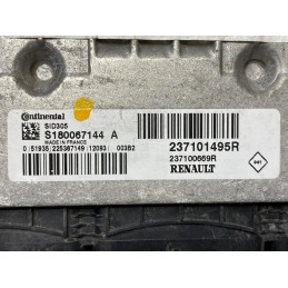 ECU MOTOR CONTINENTAL SID 305 S180067144A RENAULT 237101495R 237100669R