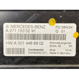 ECU MOTOR CONTINENTAL SIM4L KE 5WK90582 MERCEDES A2711535291