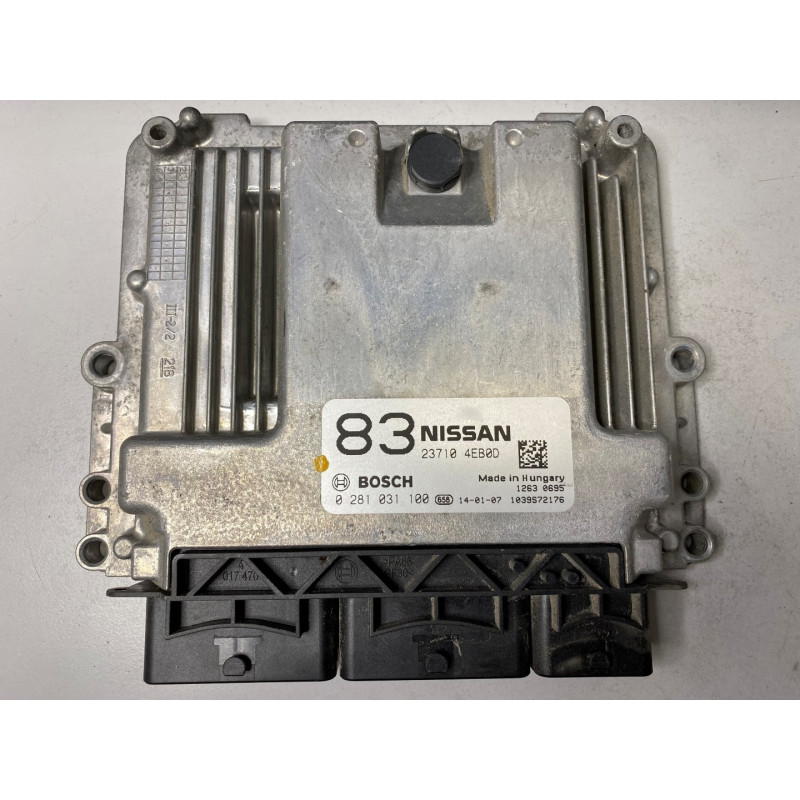 ECU MOTOR BOSCH EDC17C84-3.1 0281031100 NISSAN 237104EB0D