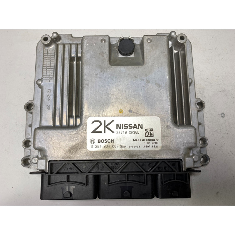 ENGINE ECU BOSCH EDC17C84 0281034007 NISSAN 23710XH30D ENGINE ECU BOSCH EDC17C84 0281034007 NISSAN 23710XH30D